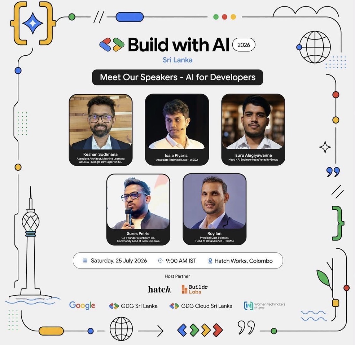 Build with AI 2026 - Sri Lanka - flyer