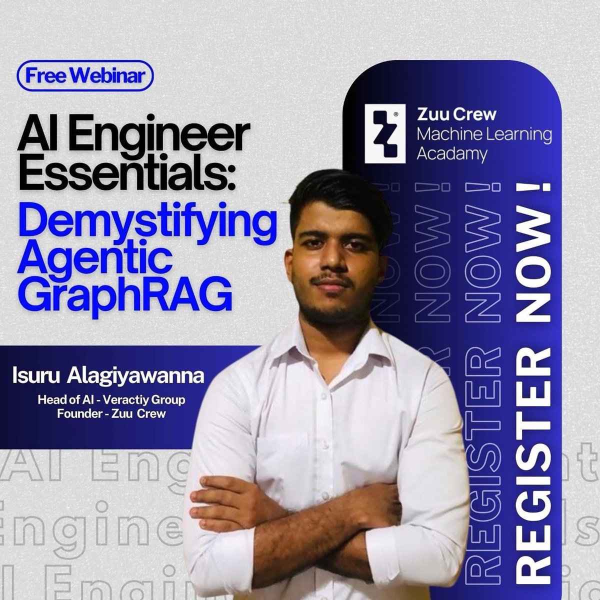 AI Engineer Essentials: Demystifying Agentic GraphRAG - flyer