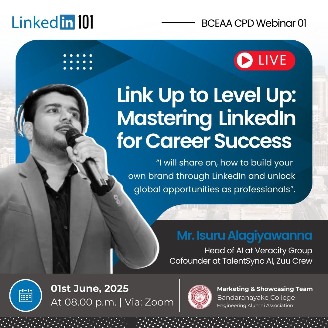 Link Up to Level Up: Mastering LinkedIn for Career Success - flyer