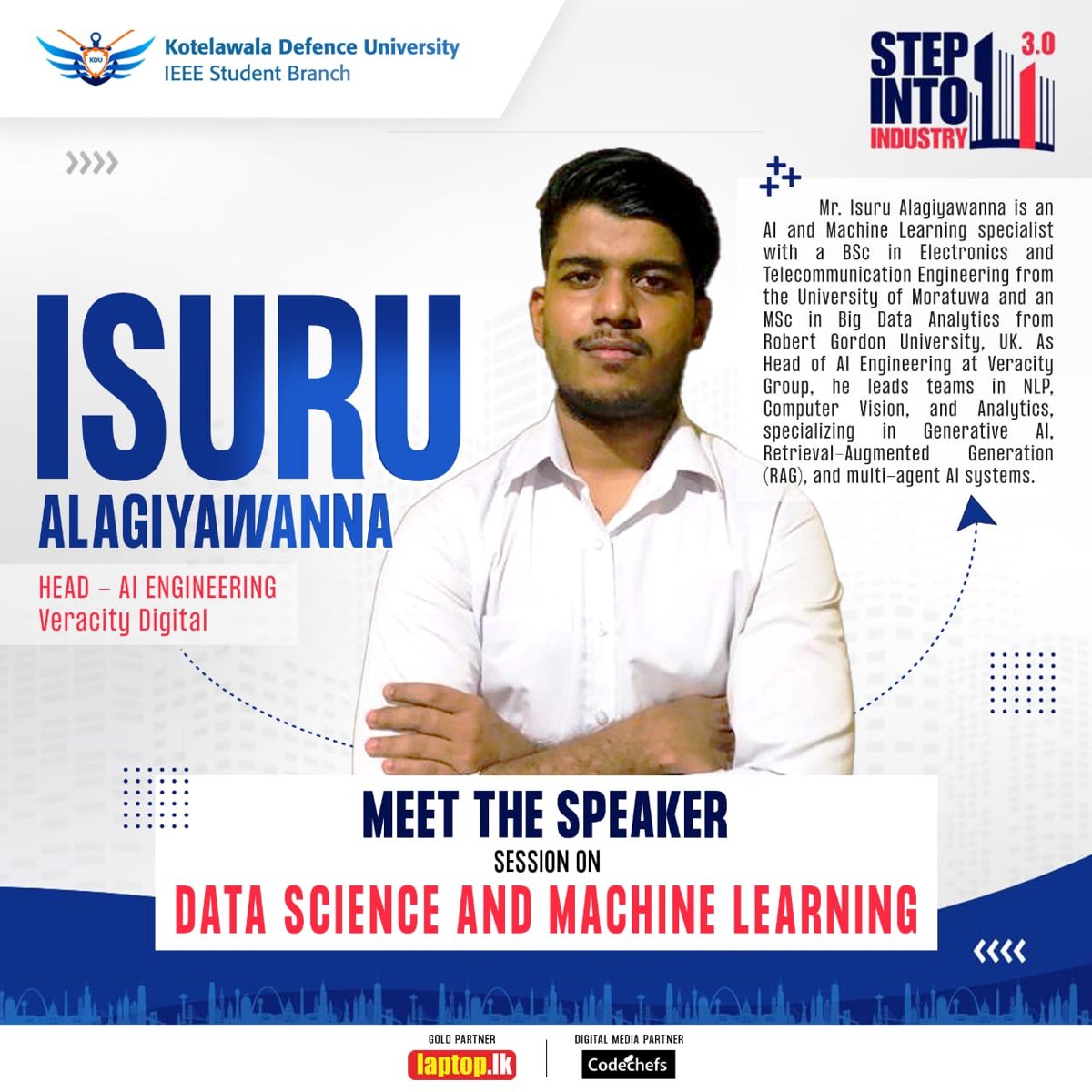 Data Science and Machine Learning - Step Into Industry 3.0 - flyer
