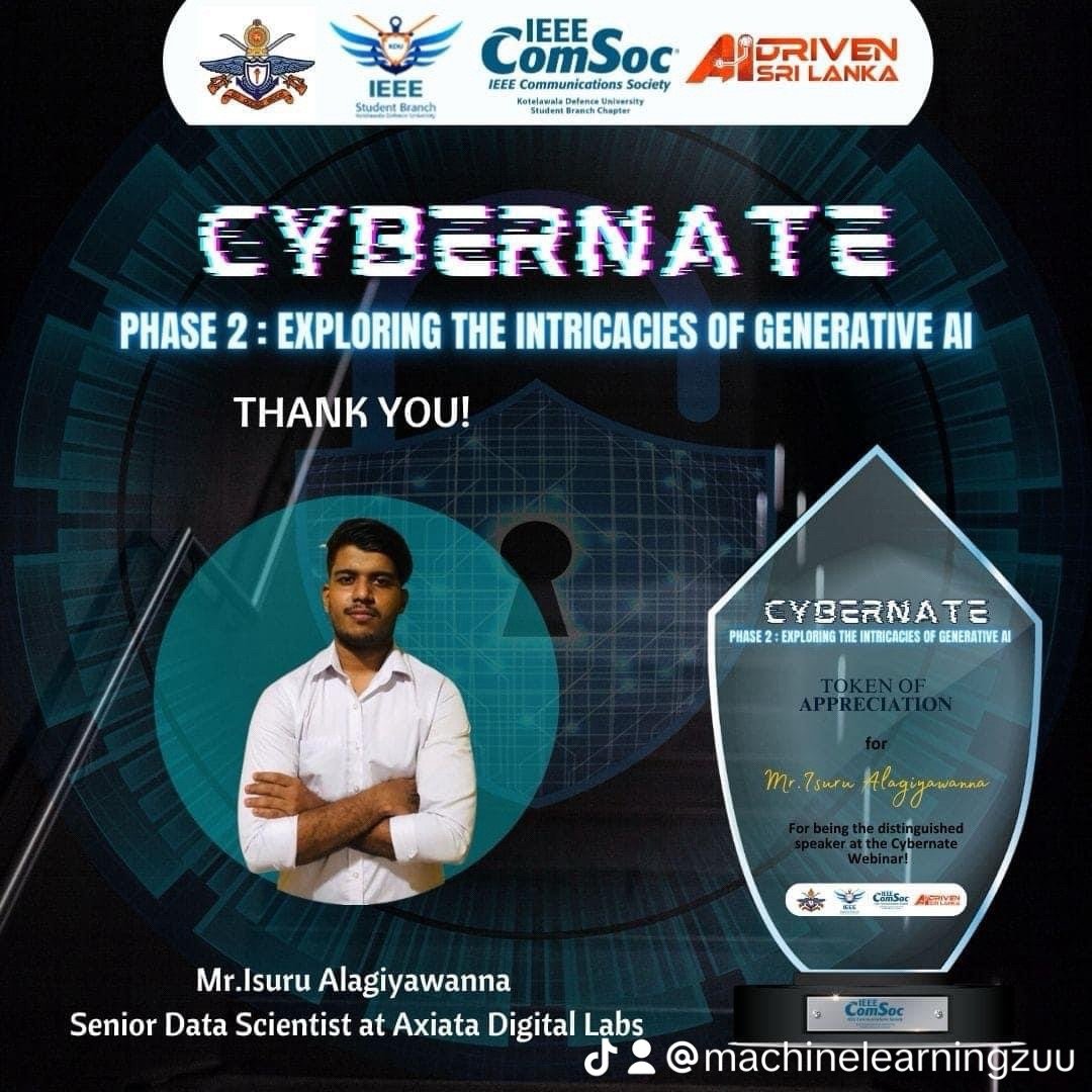 Cybernate Phase 2: Exploring the Intricacies of Generative AI - flyer