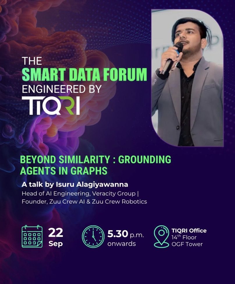 Beyond Similarity: Grounding Agents in Graphs - flyer